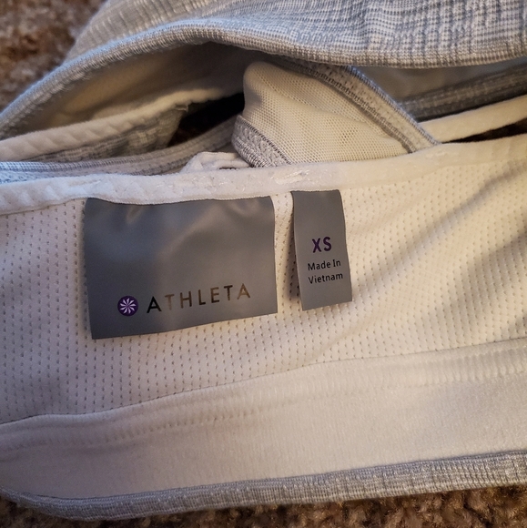 Athleta Jacquard Transcendence Bra Size XS - Picture 3 of 7